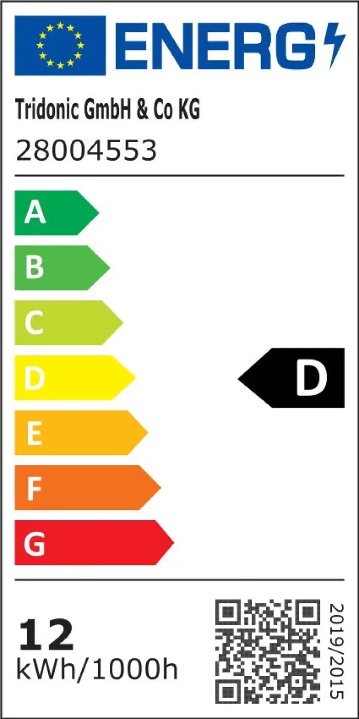 Étiquette d’efficacité énergétique pour luminaire plafonnier ivar blanc led 3000k avec confort d’utilisation et design expressif