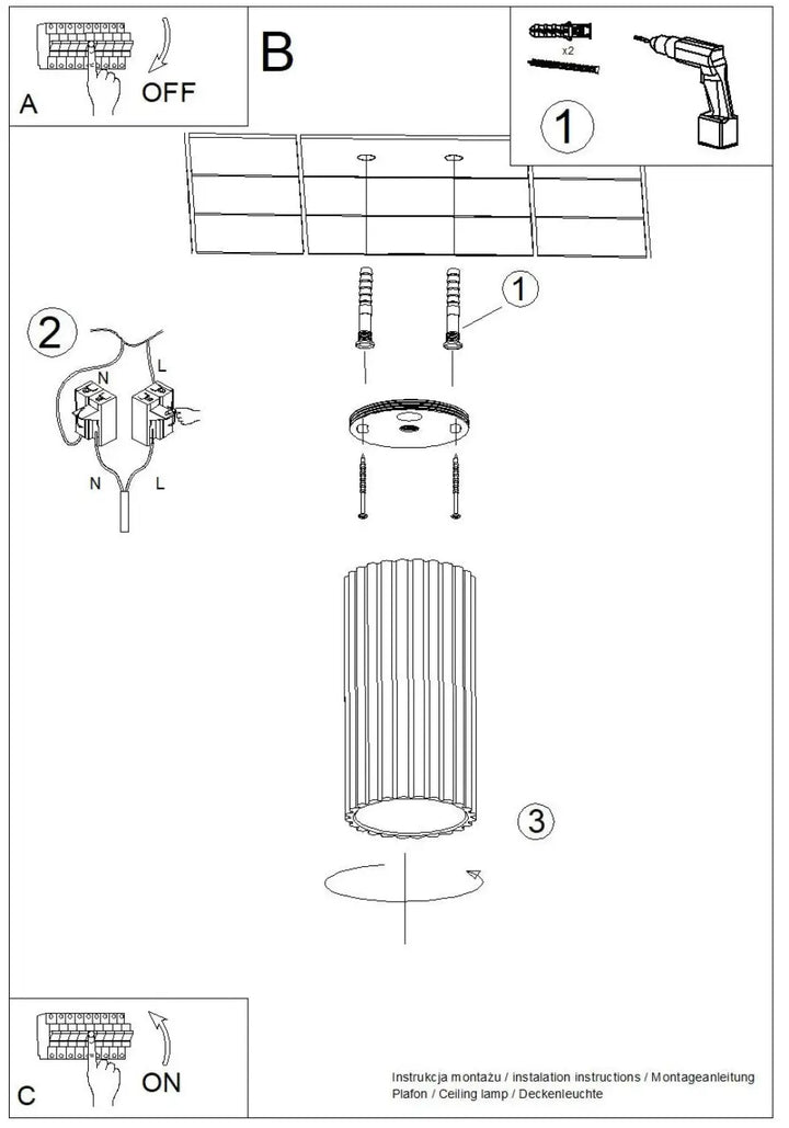 Plafonnier cylindrique bordeaux led 3000k avec abat-jour modernes rainurés et design expressif pour confort d’utilisation