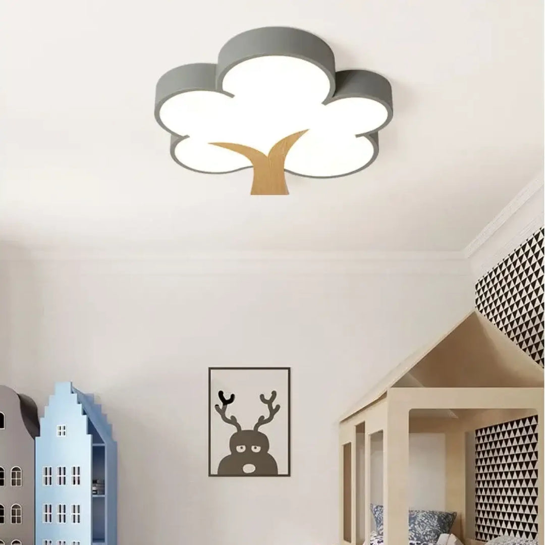 Plafonnier design arbre moderne et écologique ambiance chic