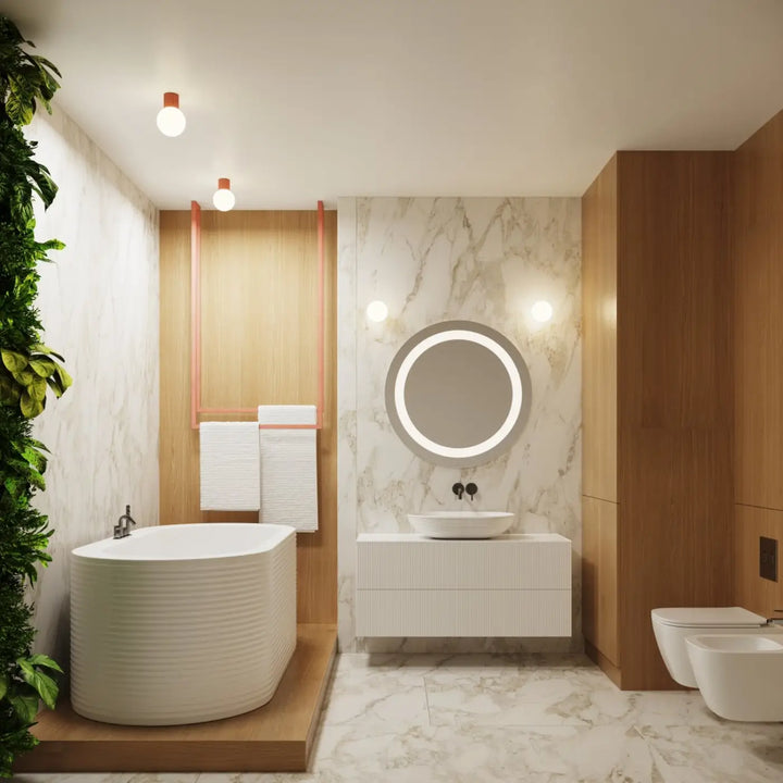 Luminaire Plafonnier pêche dans un intérieur contemporain