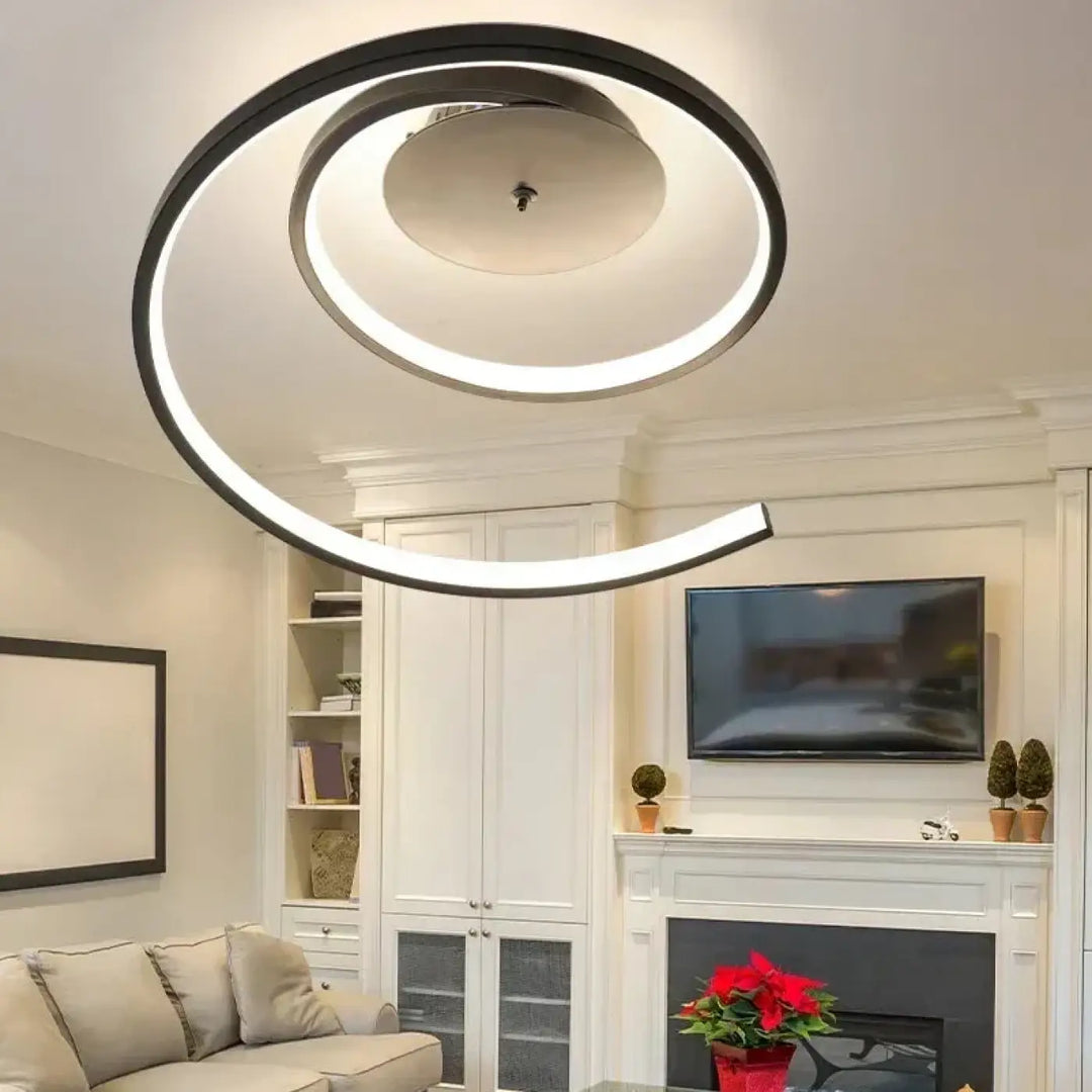 Plafonnier led circulaire design moderne minimaliste