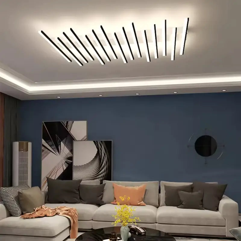 Plafonnier Led Contemporain Rectangulaire Élégant Chic

