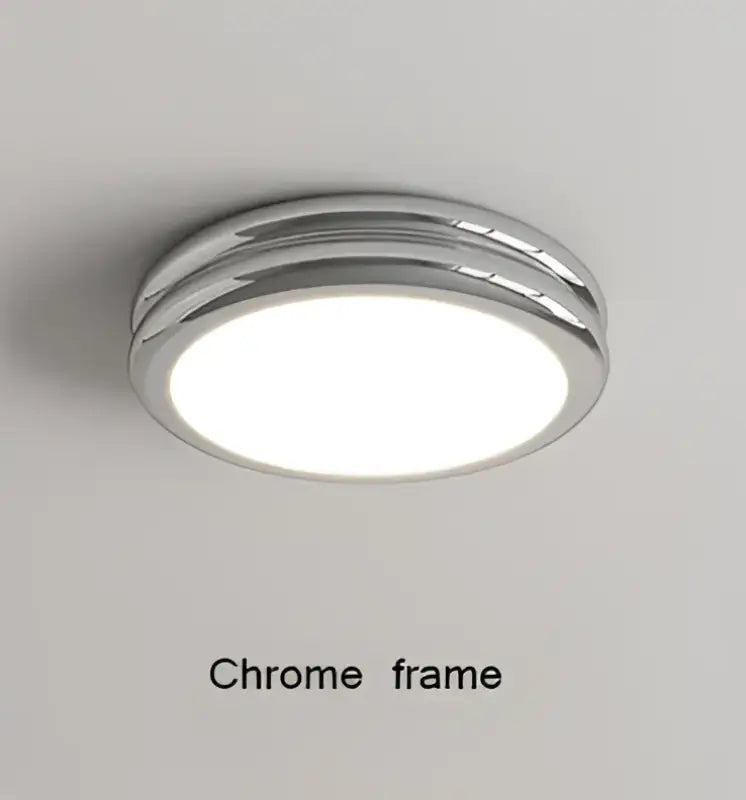 Plafonnier led design minimaliste rond lumineux chic