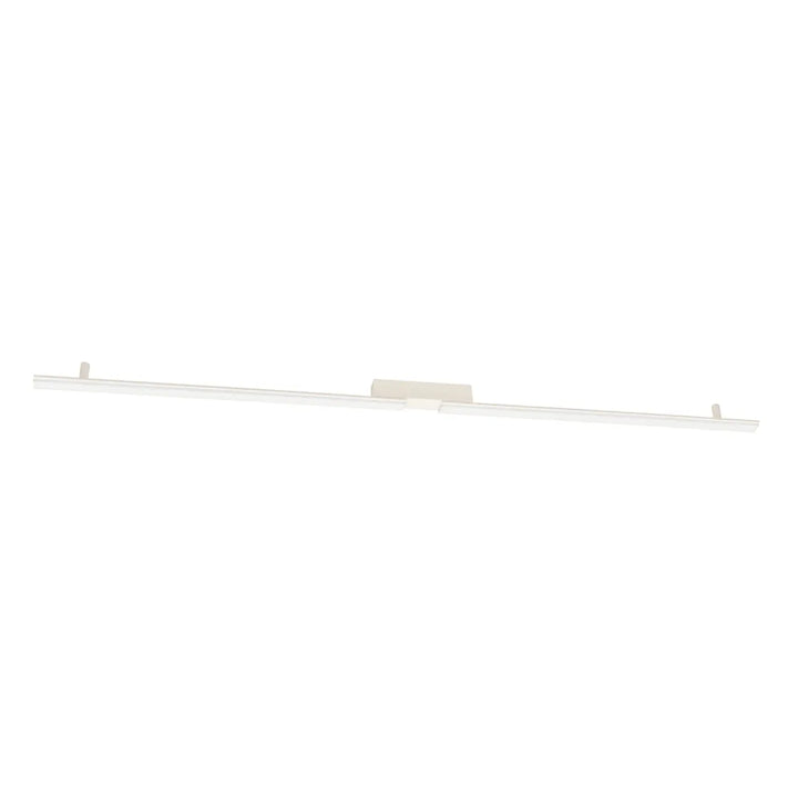 Luminaire plafonnier lagom beige 4000k avec bande led blanche moderne et minimaliste pour plafonniers linéaires et lumière chaude