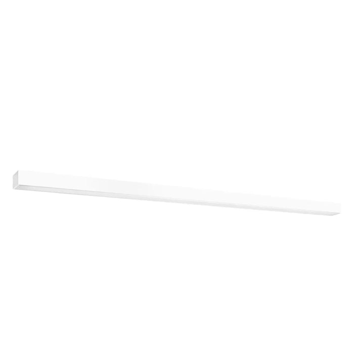 Plafonnier Pinne en aluminium linéaire blanc, vue d'ensemble