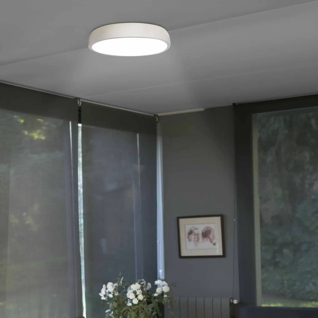 Plafonnier Cocotte blanc dans un intérieur