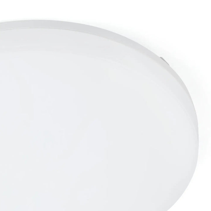 Détail du diffuseur opale du plafonnier Zon
