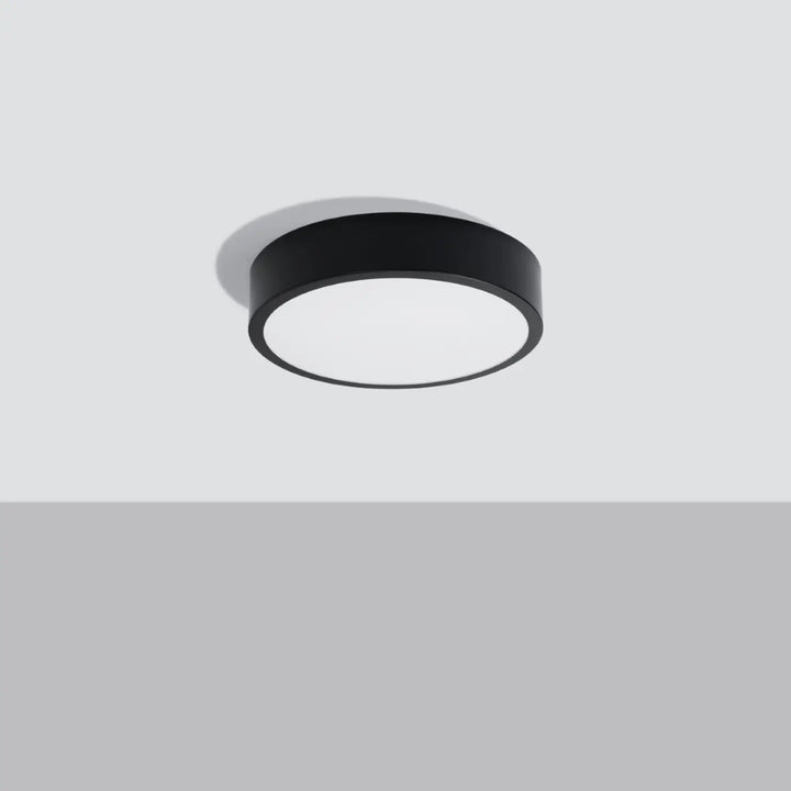 Luminaire plafonnier noir éteint