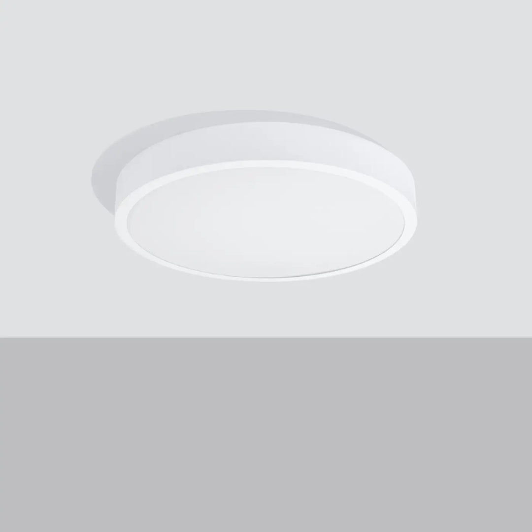 Luminaire plafonnier blanc éteint