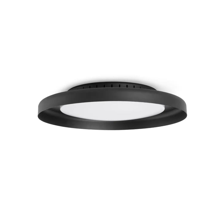 Plafonnier LED Dolme noir de Faro Barcelona