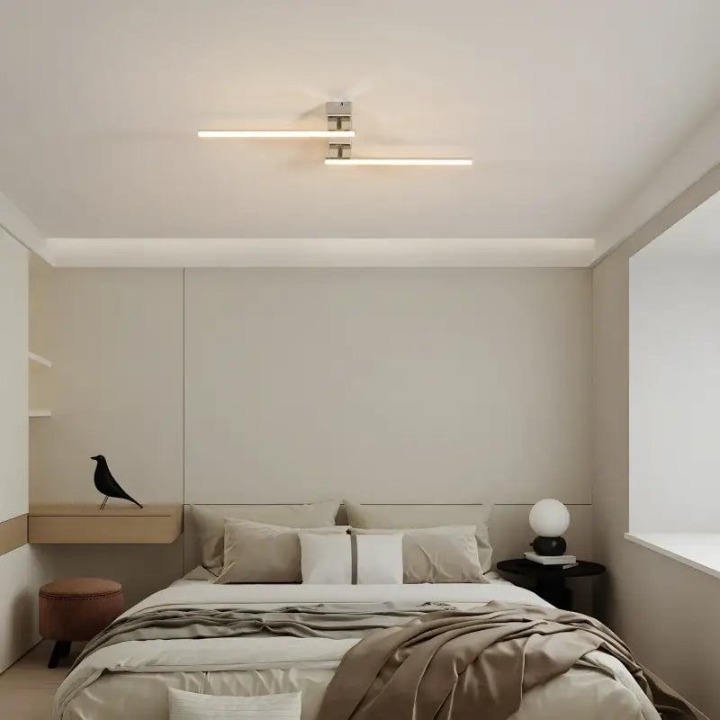 Plafonnier LED Rotatif design minimaliste
