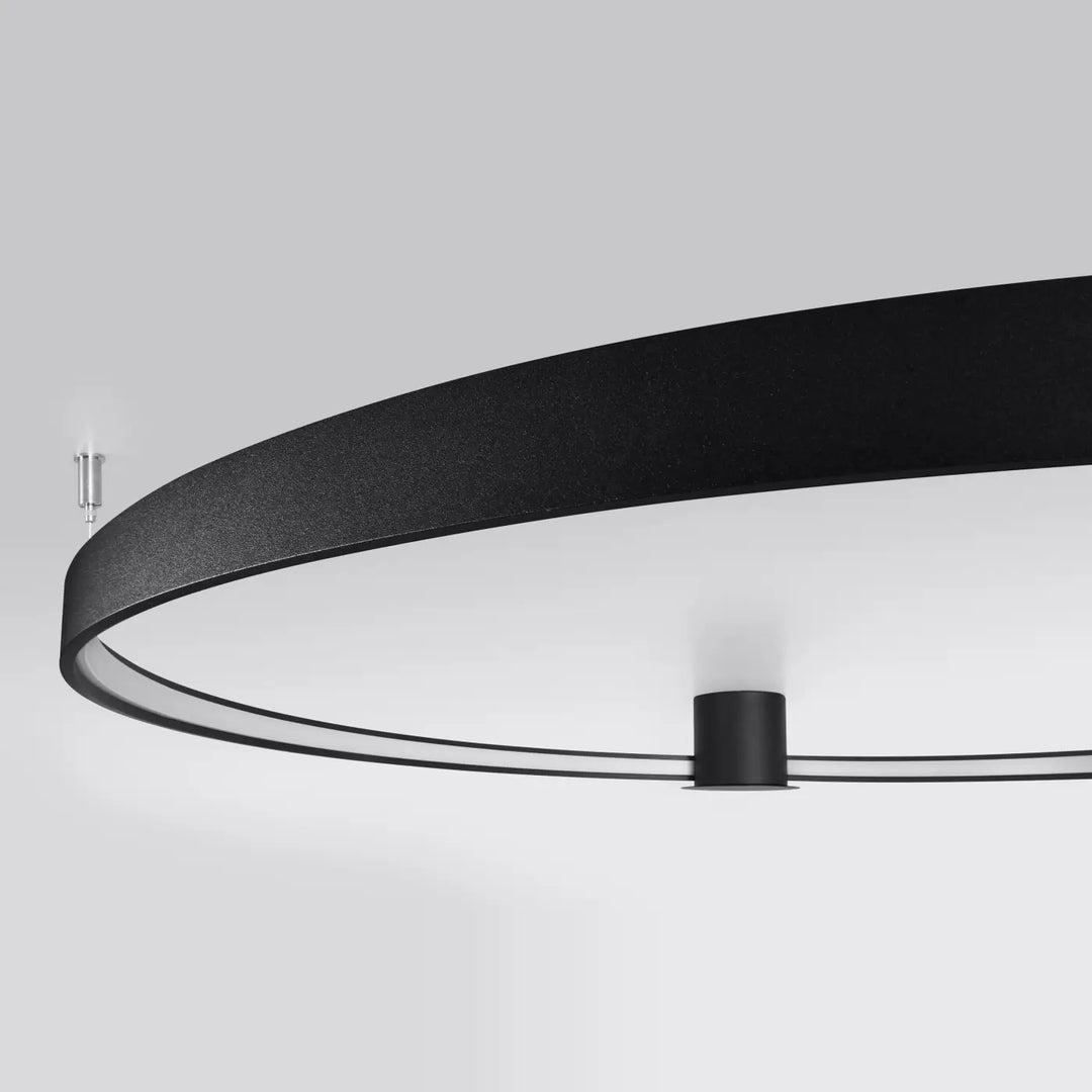 Luminaire plafonnier rio 110 noir avec modules led design unique et finition mate pour lampes rio modernes