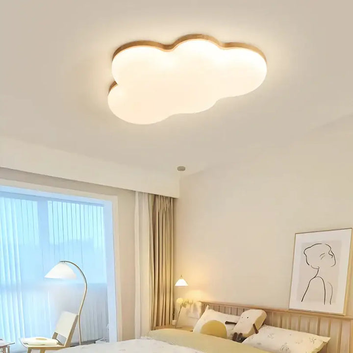 Plafonnier nuage LED style scandinave pour chambre enfant

