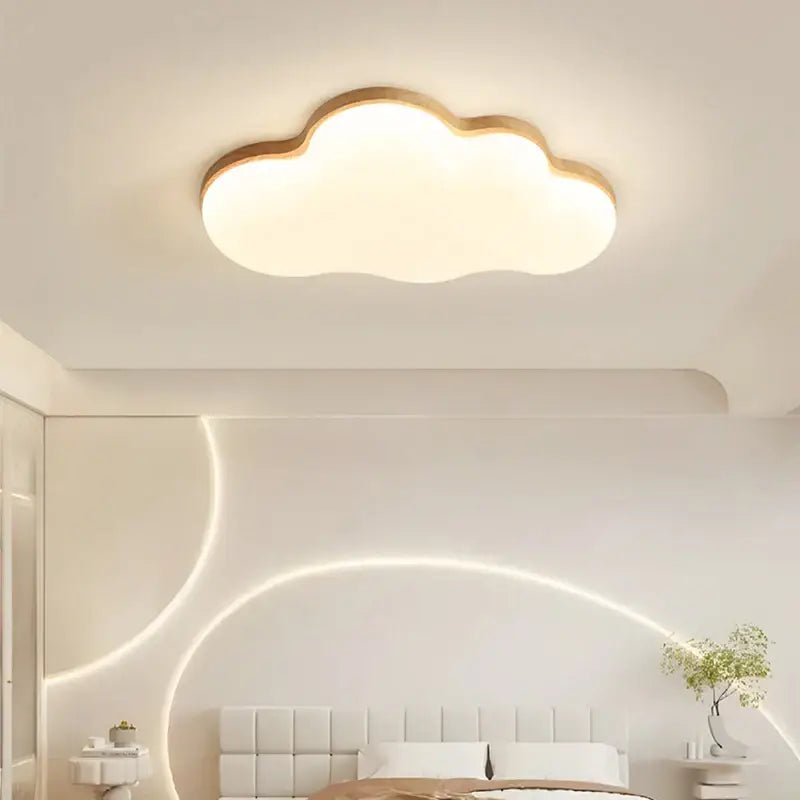 Plafonnier nuage LED style scandinave pour chambre enfant

