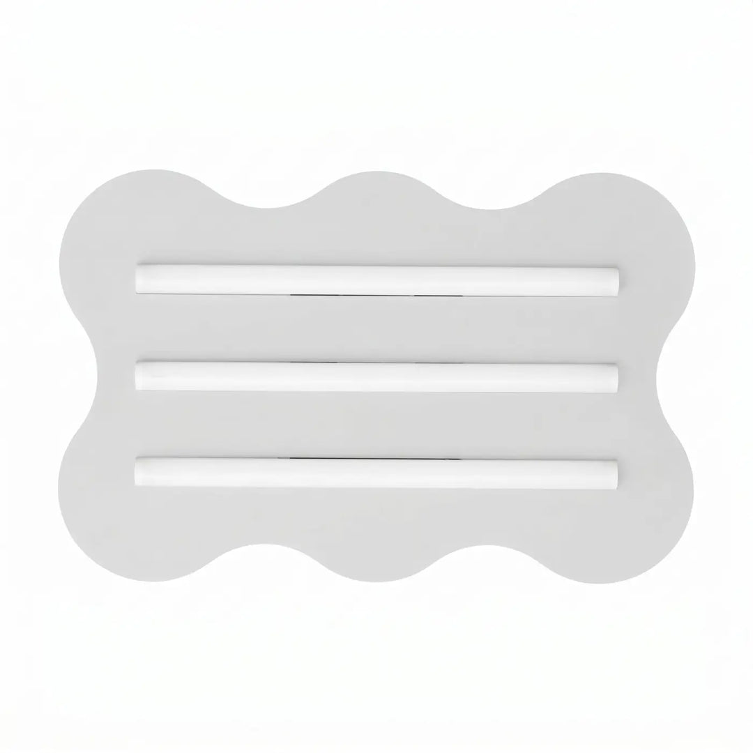 Plafonnier KLOVER blanc vue d'ensemble