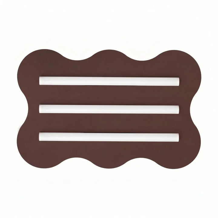Plafonnier KLOVER marron vue d'ensemble