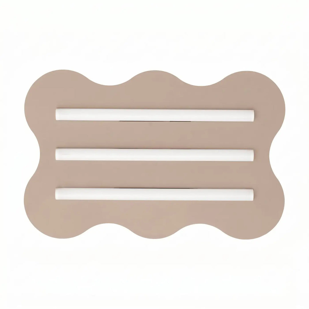 Plafonnier KLOVER taupe vue d'ensemble
