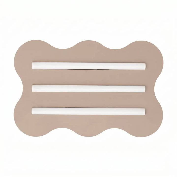 Plafonnier KLOVER taupe vue d'ensemble