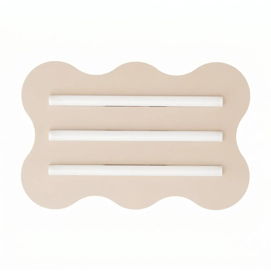 Plafonnier KLOVER beige vue d'ensemble
