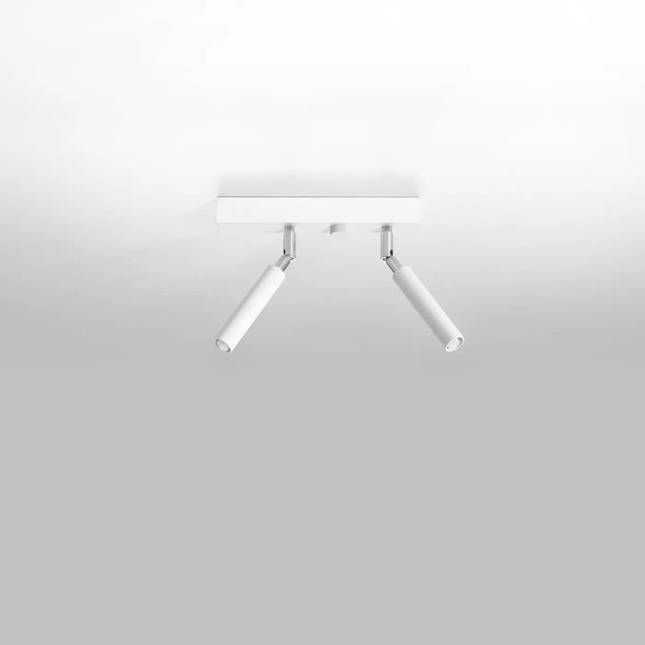 Luminaire plafonnier blanc éteint
