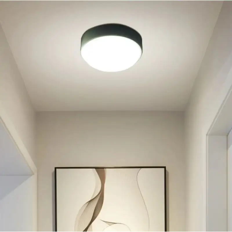 Plafonnier rond led fin design moderne et minimaliste