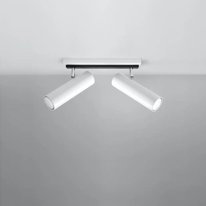 Luminaire plafonnier blanc éteint