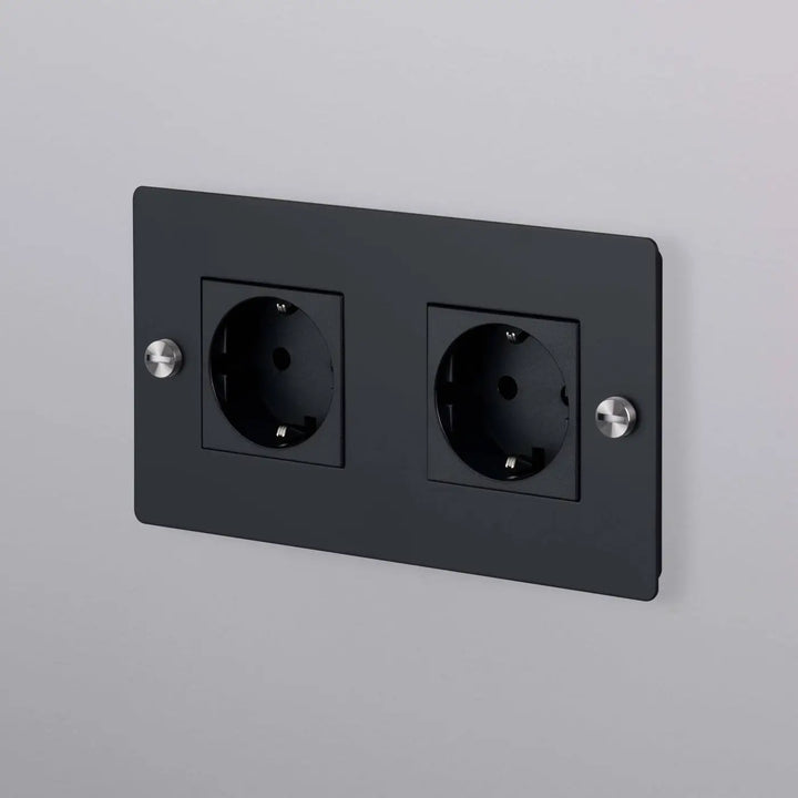 Plaque de finition Wall Plate #couleur_noir