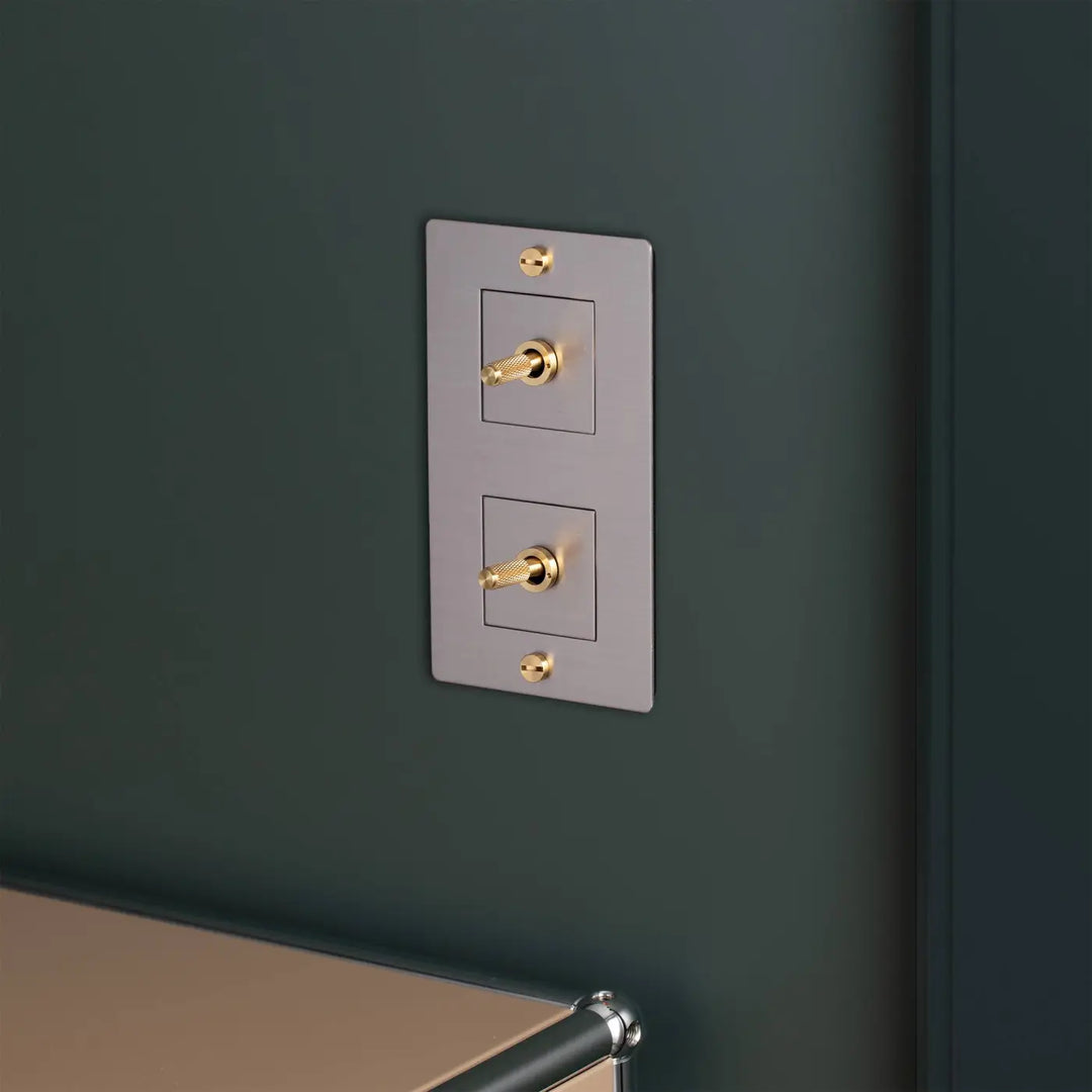 Plaque de finition Wall Plate #couleur_argent