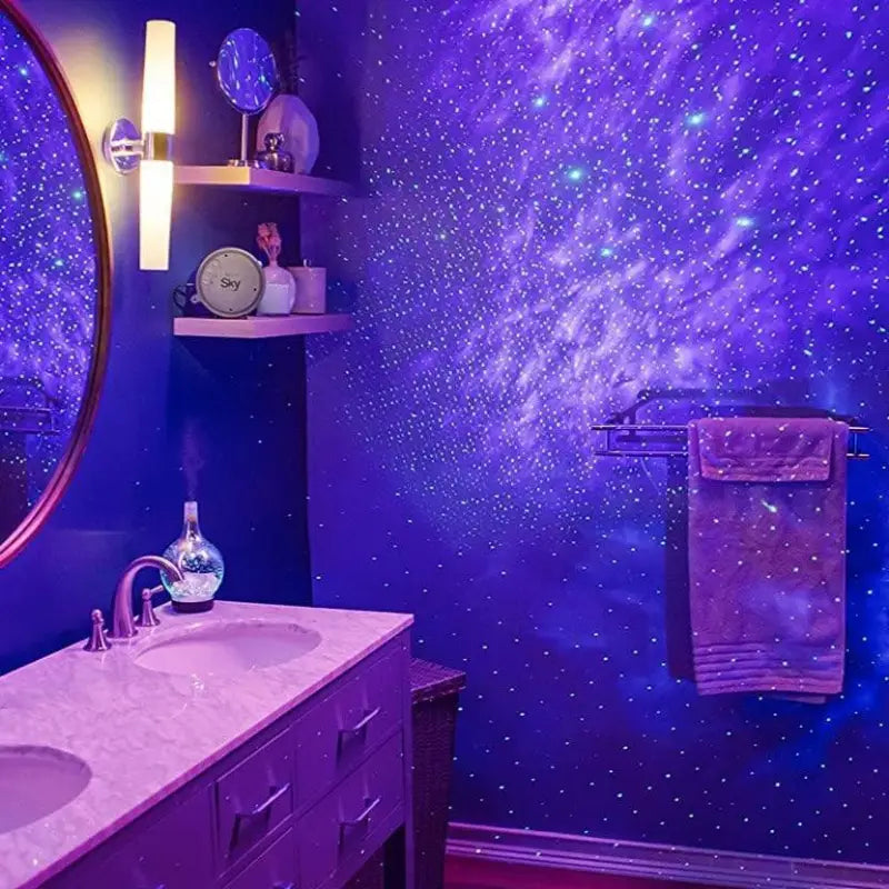 Projecteur Ciel Étoilé LED Télécommande Multicolore