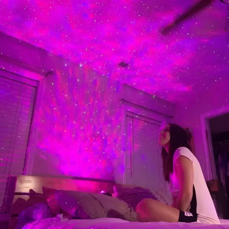 Projecteur Galaxie Lumineux Multicolore à LED en Acrylique