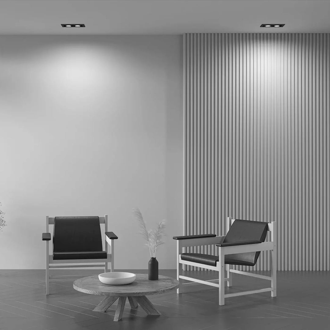 Minimalist armchairs spot metal modern double with white metal frame and black leather upholstery