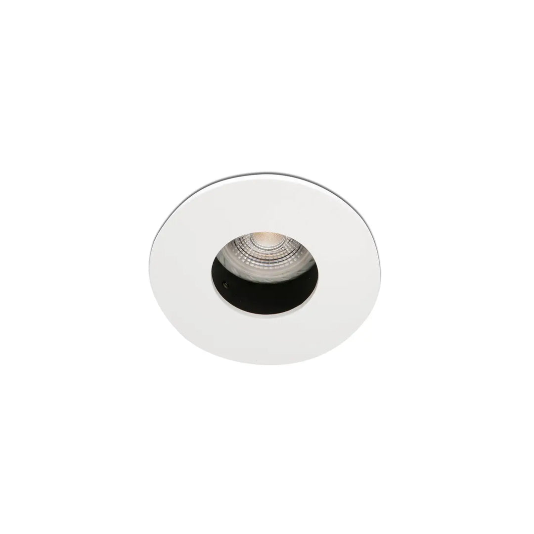 Détail du spot Niva blanc fixe