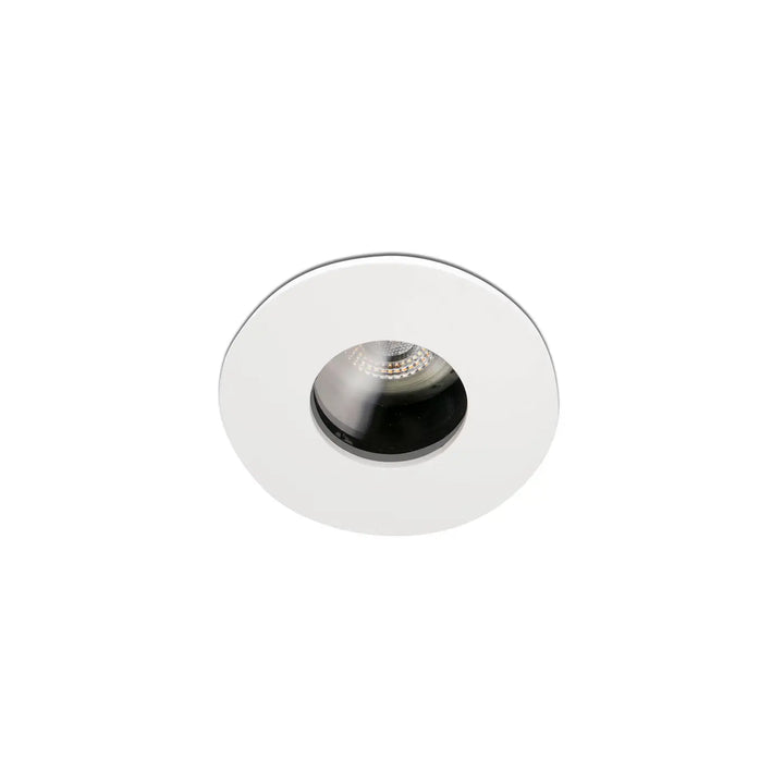 Détail du spot Niva blanc IP65