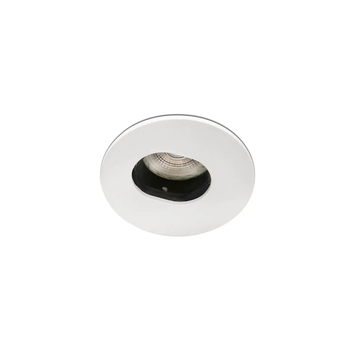 Détail du spot Niva blanc orientable