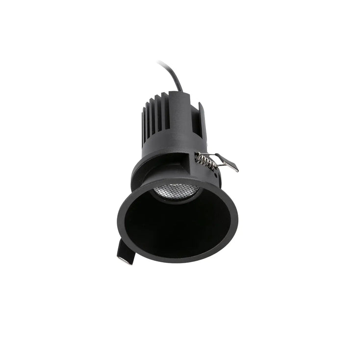 Spot encastrable Tulipa IP65 noir 15 W de Faro Barcelona