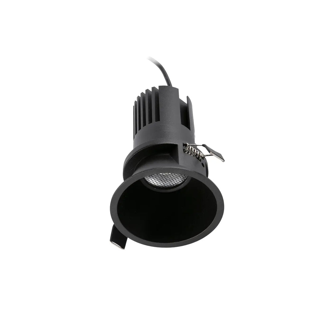 Spot encastrable Tulipa IP65 noir 7 W de Faro Barcelona