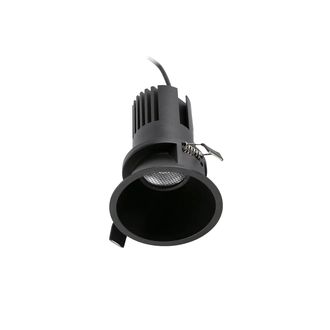 Spot encastrable Tulipa fixe noir 15 W de Faro Barcelona