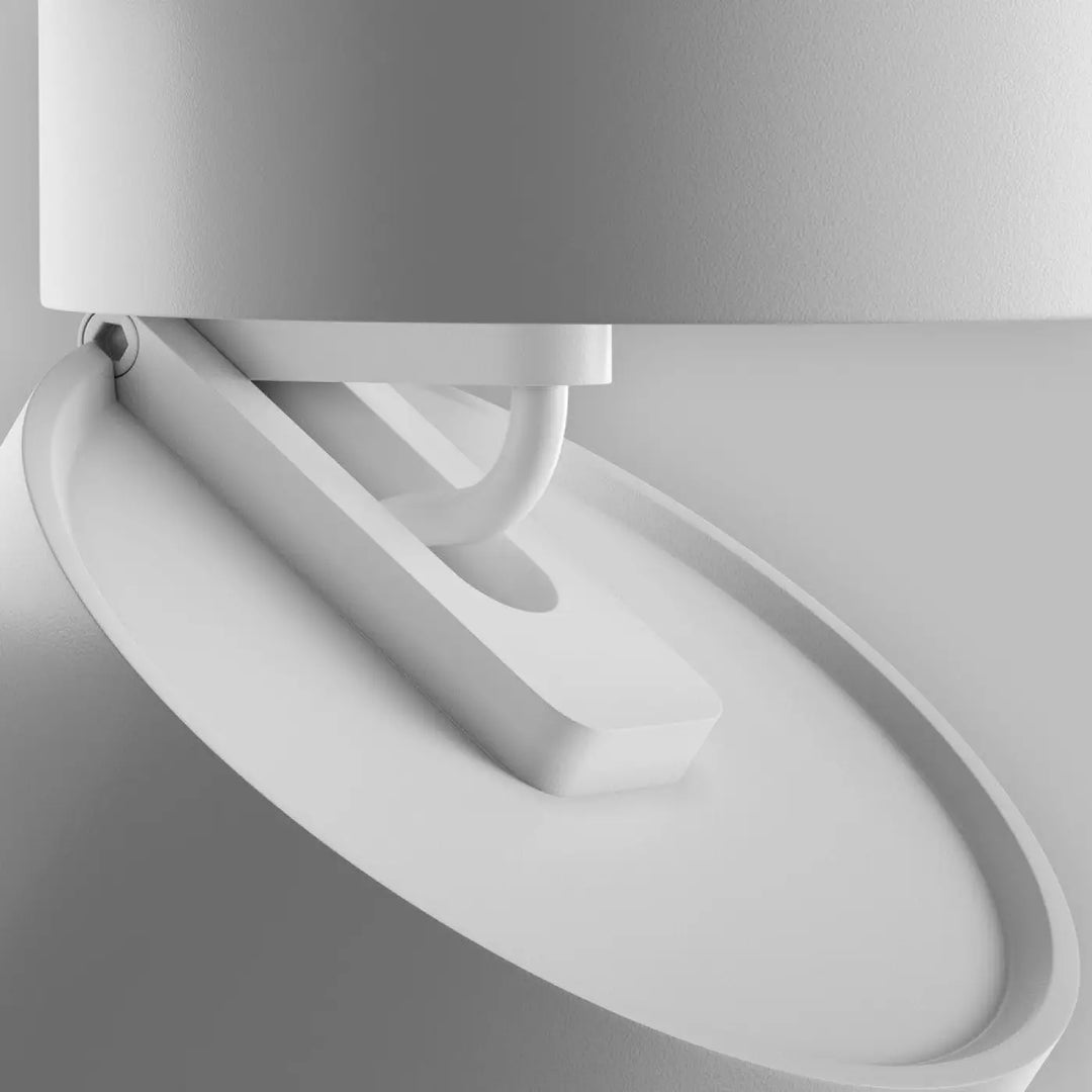 Siège de toilette blanc en céramique avec design moderne et bords arrondis spot onda disque rétractable