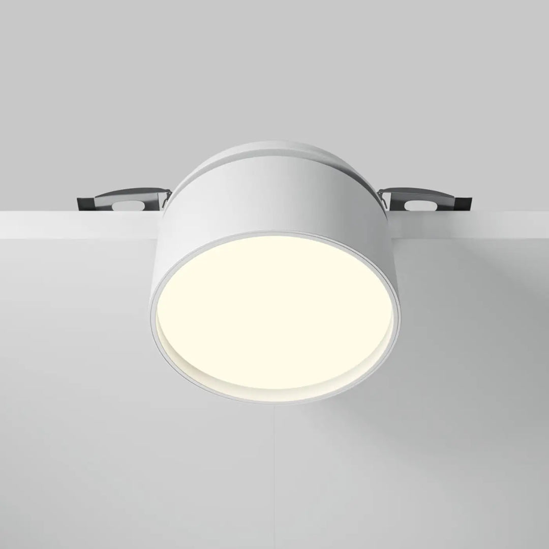Spot onda spot encastrable cylindrique blanc à led rétractable avec diffusion douce et design moderne dim to warm