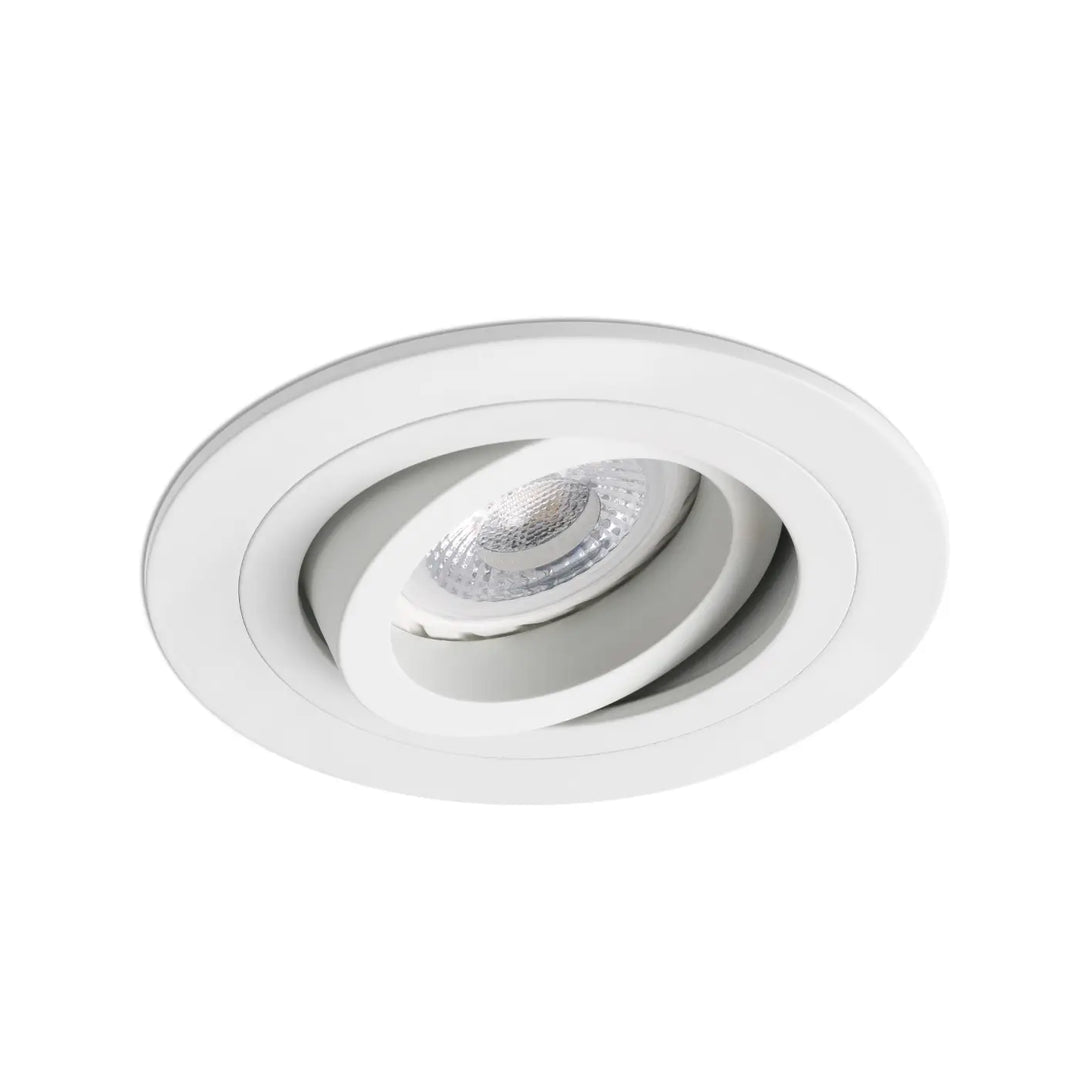 Spot encastrable Radon R rond blanc de Faro Barcelona