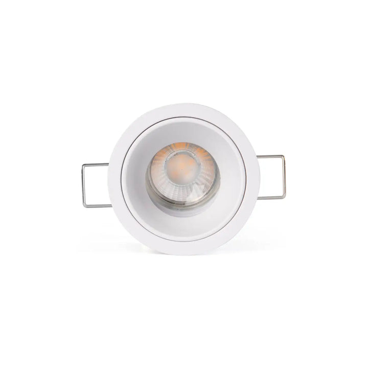 Spot encastrable Flic blanc avec collerette de Faro Barcelona