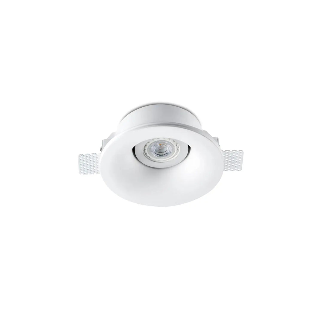 Spot encastrable Neu en plâtre blanc de Faro Barcelona