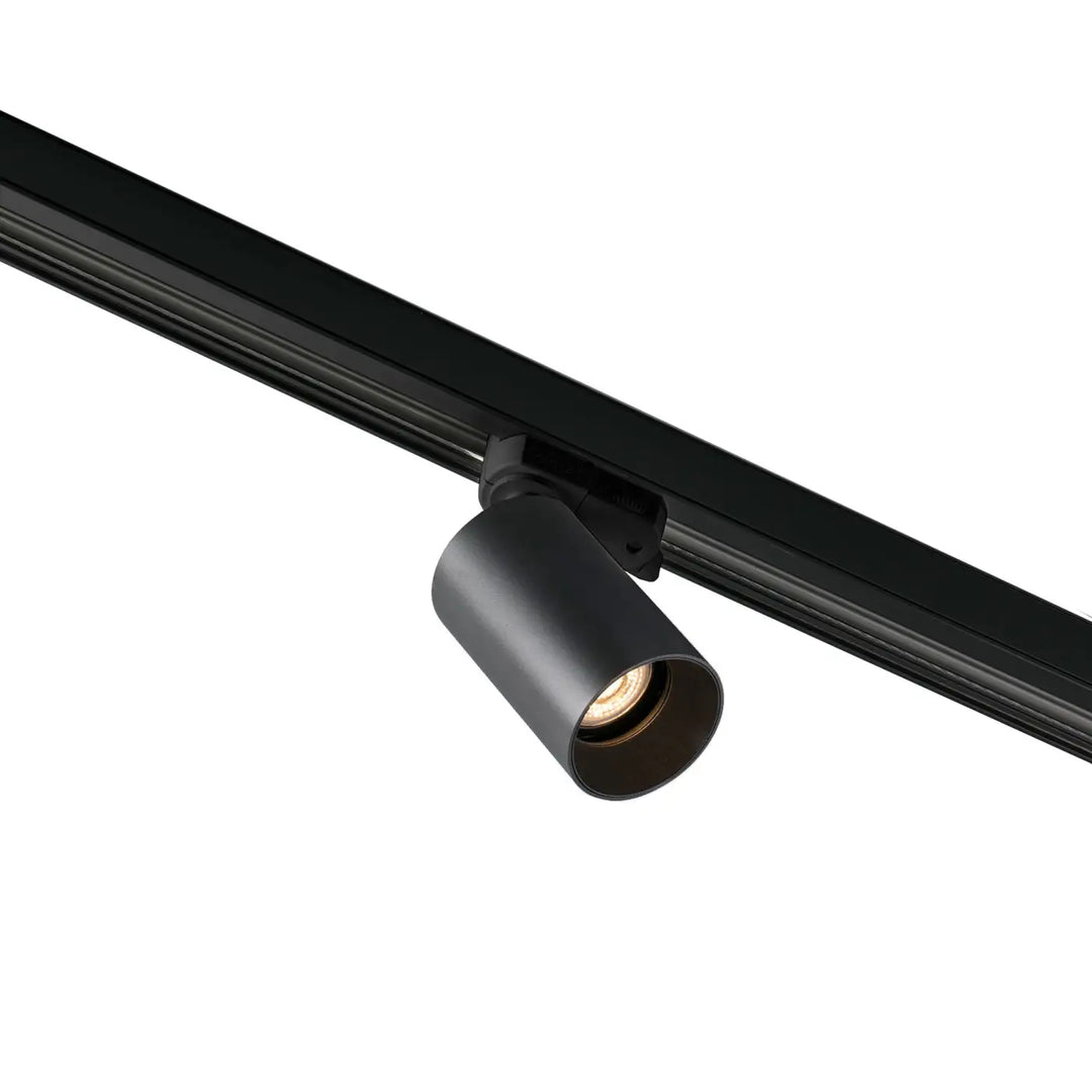 Spot Stan LED sur rail noir de Faro Barcelona