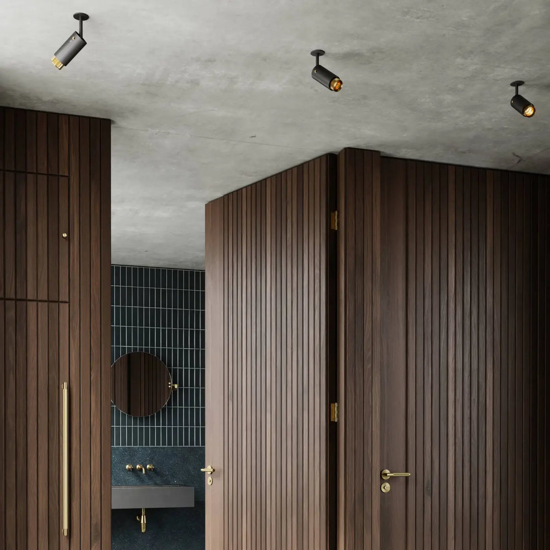 Luminaire Exhaust dans un intérieur, vue 2 #couleur_dor