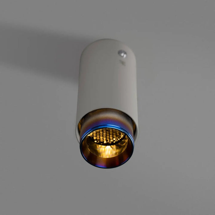 Spot en saillie Exhaust à gravure alignée Pierre, détails en acier brûlé, autre vue #couleur_multicolore