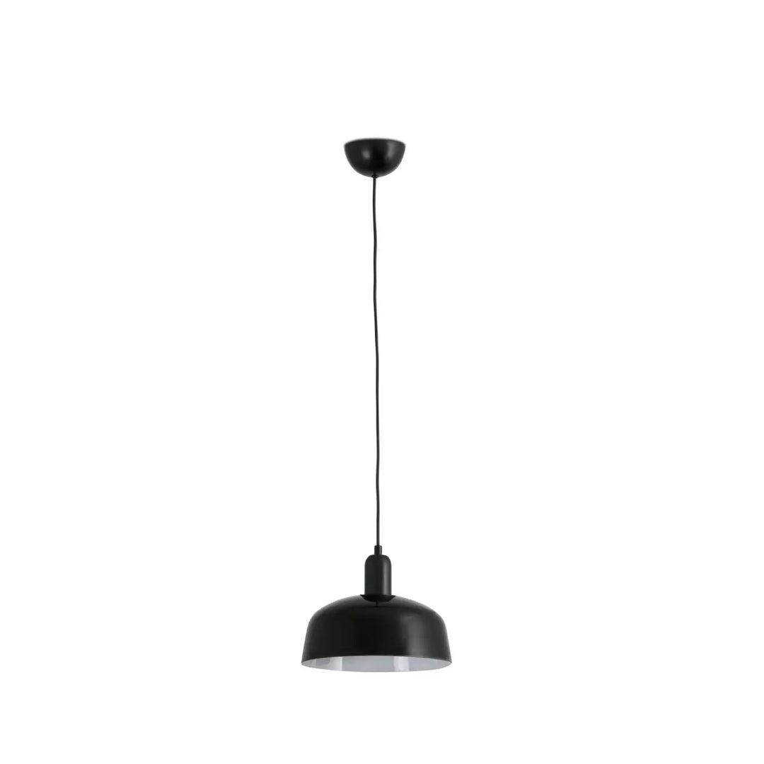 Suspension Tatawin M abat-jour verre noir de Faro Barcelona