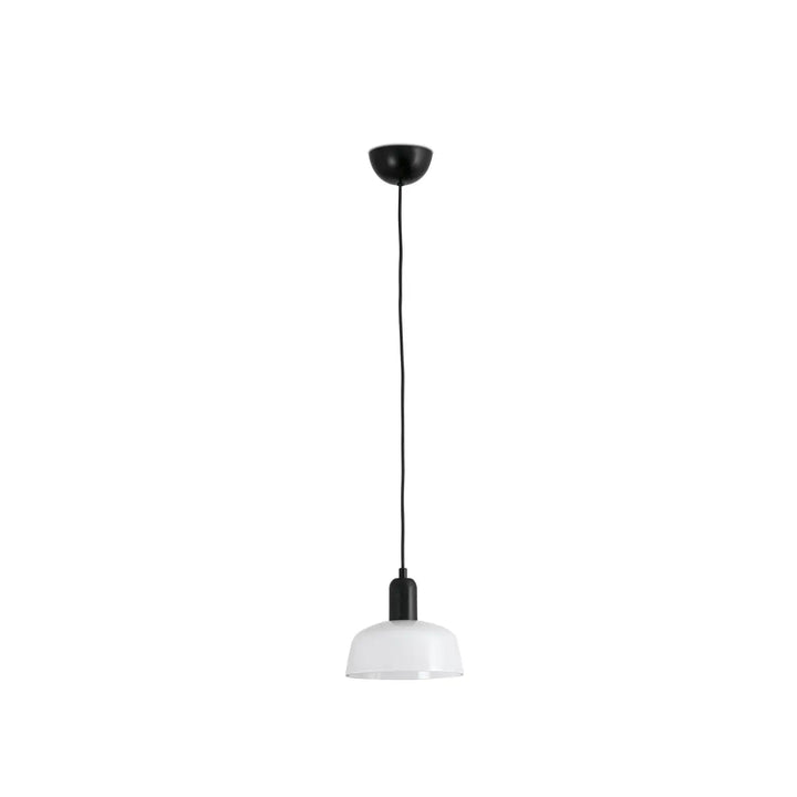 Suspension Tatawin S abat-jour verre blanc opale de Faro Barcelona
