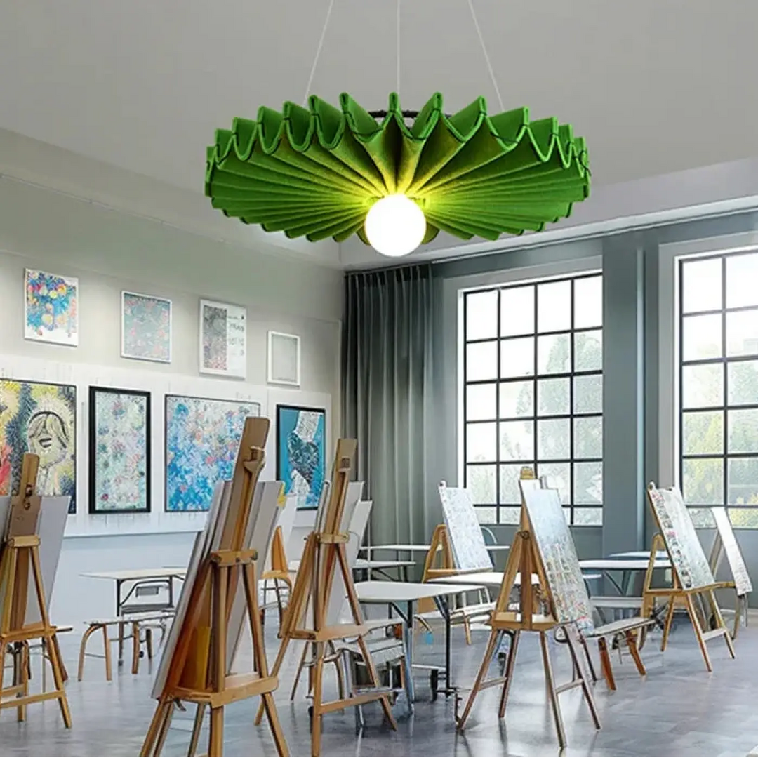Suspension acoustique design pet anti bruit forme fleur