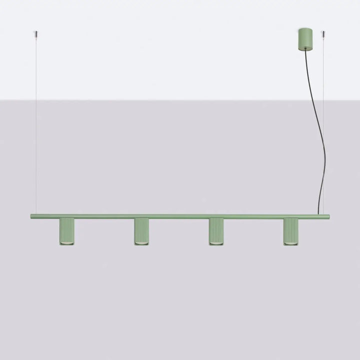 Suspension Rayo sauge en aluminium, éteinte