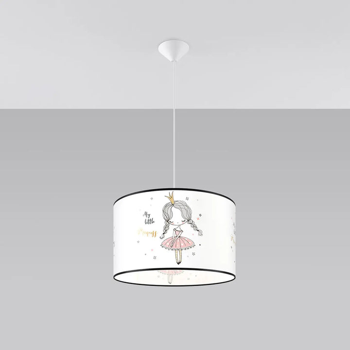 Suspension Princess à motif de princesse, éteinte